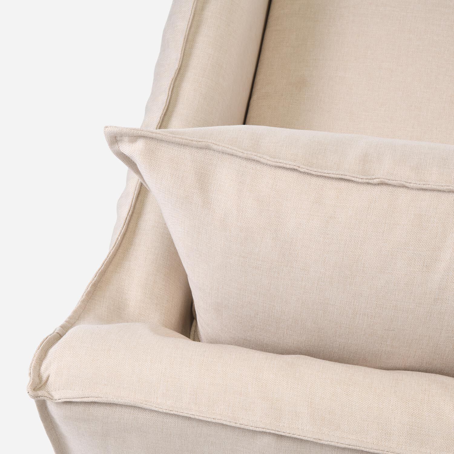 Sofá 3 Cuerpos Dominga Beige