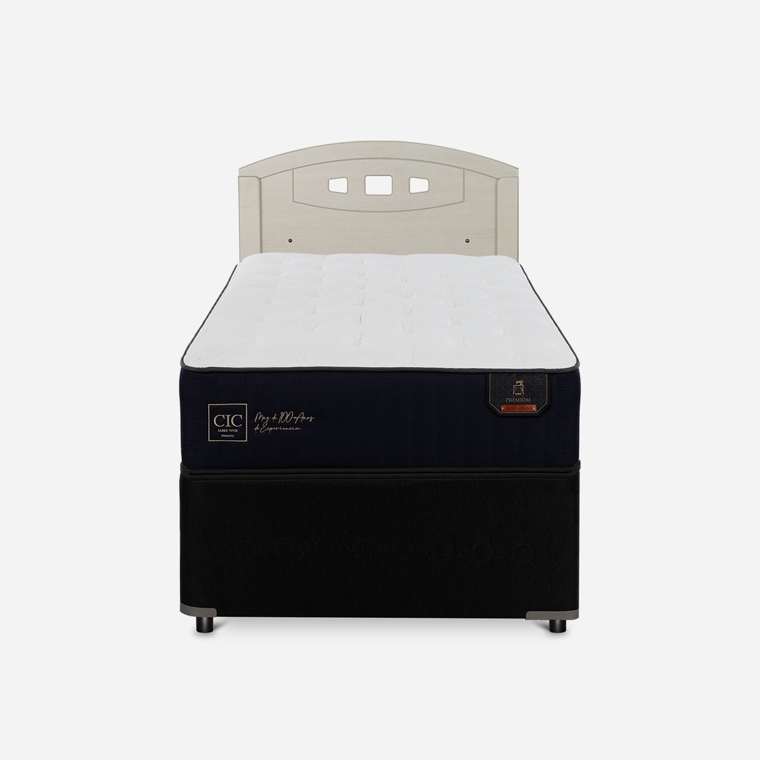 Cama Nido Div&aacute;n Premium + Respaldo Gales Alpino