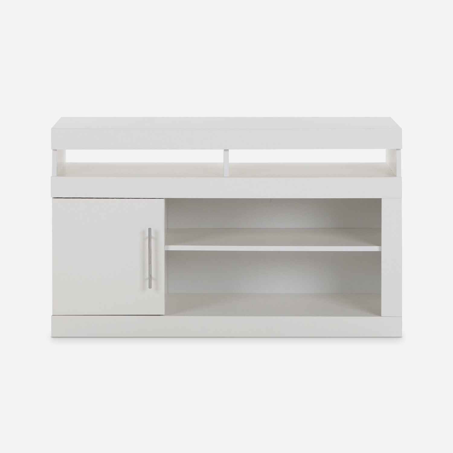 Rack Tv 43" Ganges 1 Puerta Blanco