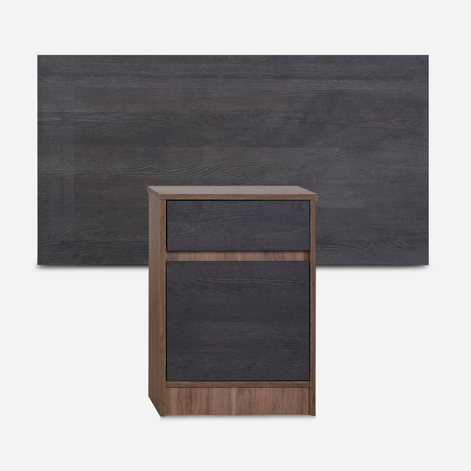 Respaldo Single Espresso + Velador