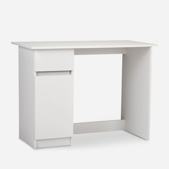 Escritorio 1 Puerta 1 Cajón New Blanco