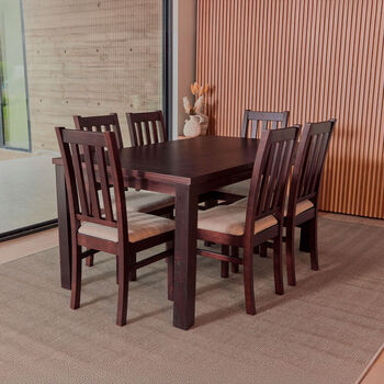 Comedor 6 Sillas Ñuble Beige