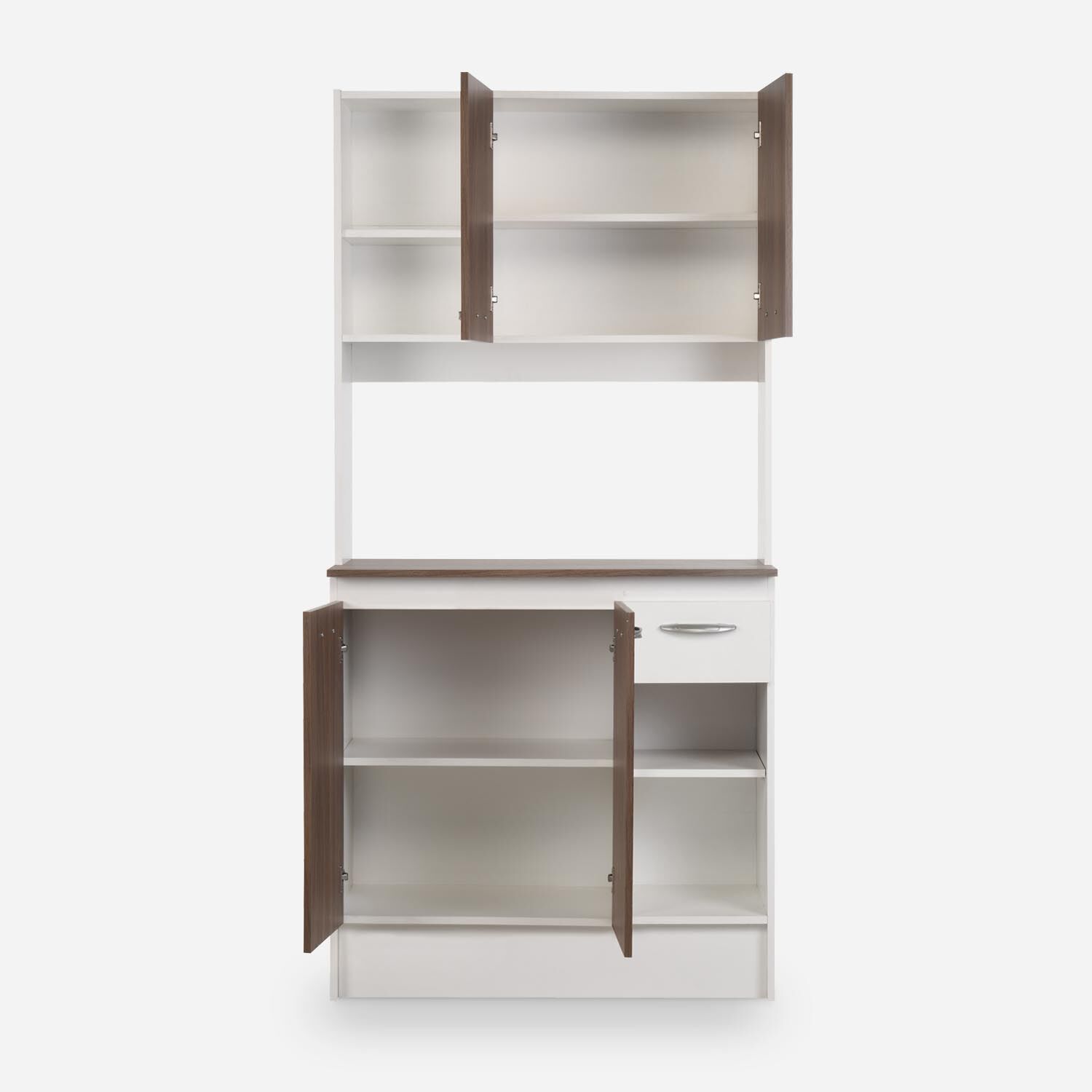 Mueble de Cocina 4 Puertas 1 Cajón Sofía 90x180x39 Cm