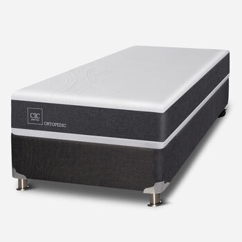 Box Spring 1,5 Plazas Ortopedic 5 Zonas