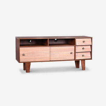 Rack Tv 60" Alto Miscanti Nogal