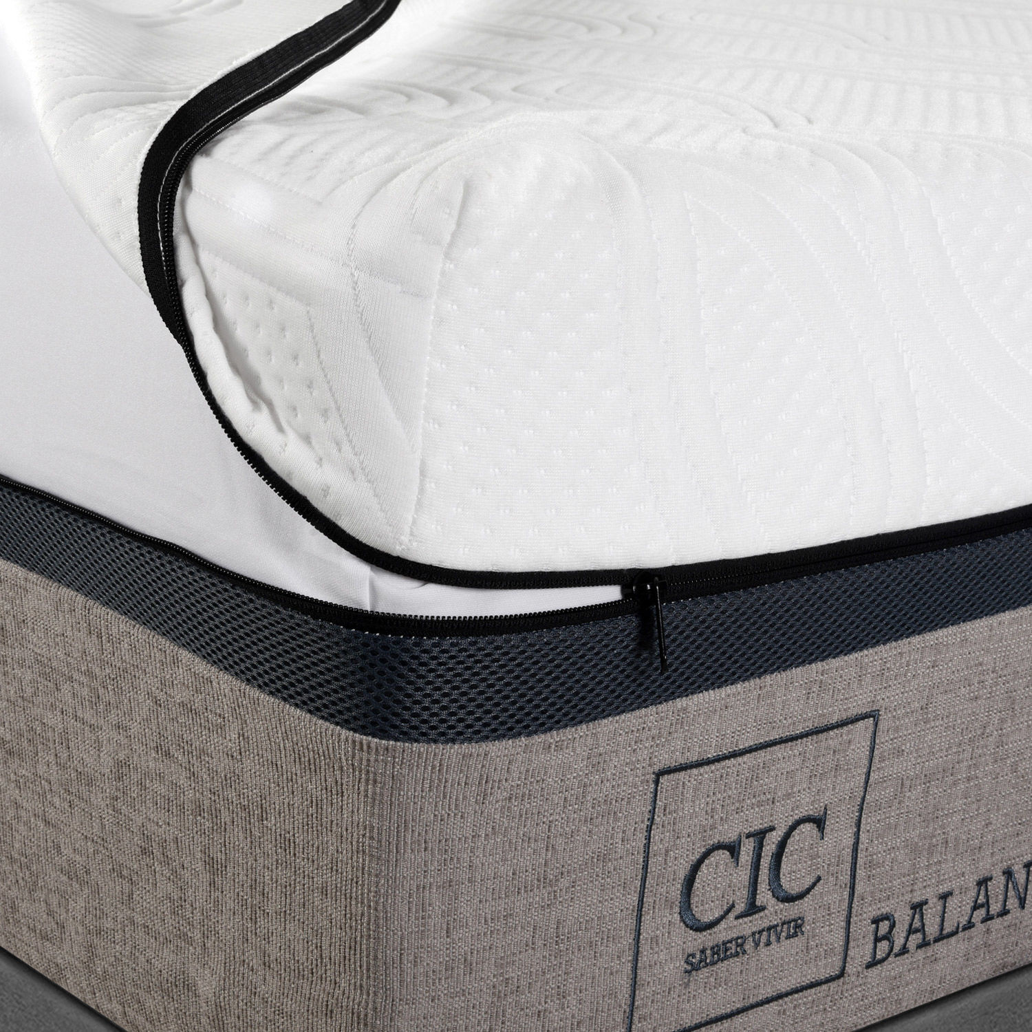 Box Spring 2 Plazas Balance Base Dividida