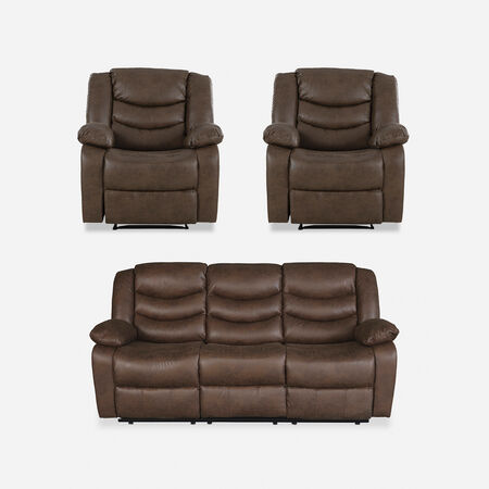 Juego reclinables Domingo 3 y 1 cuerpo x2