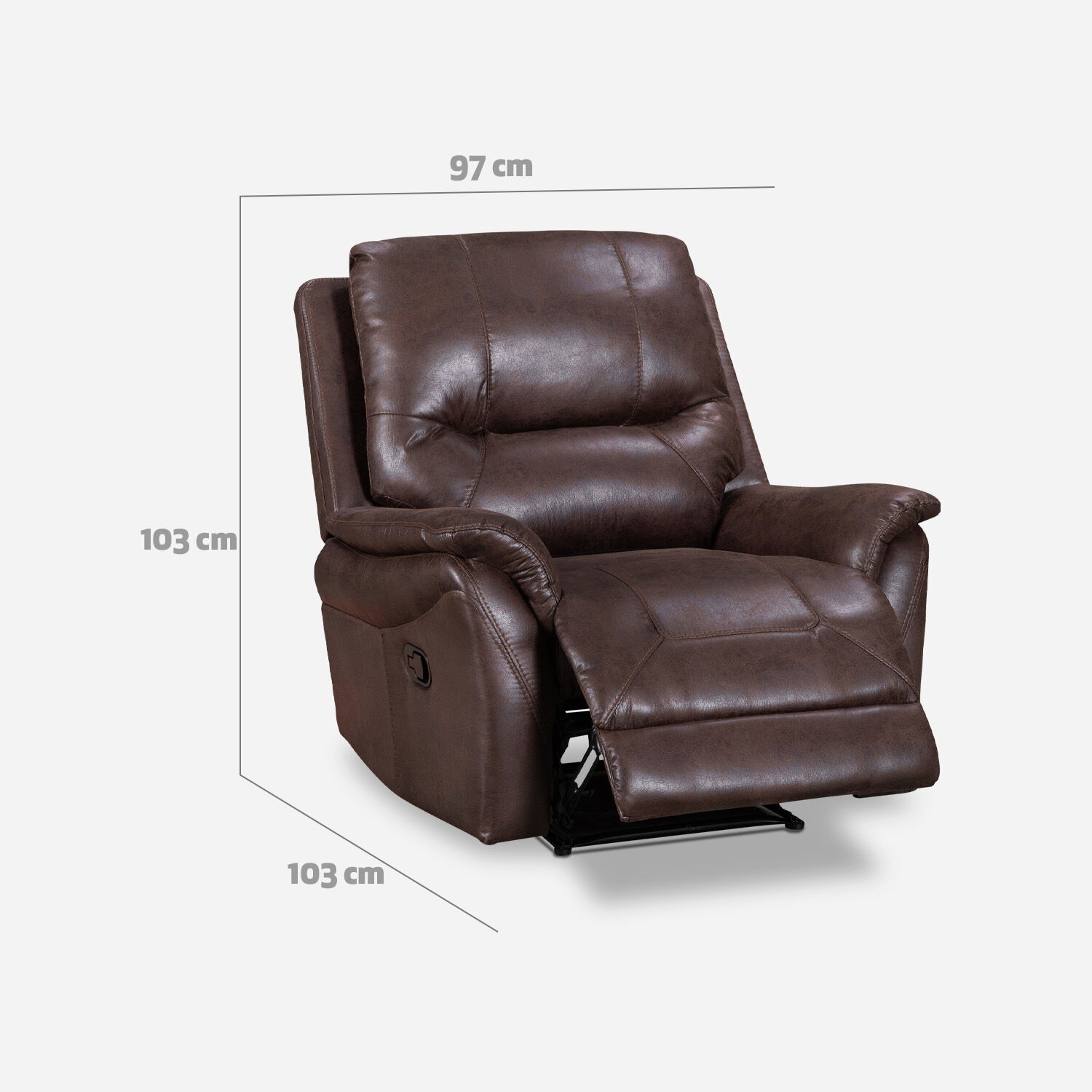 Bergere Toledo Walnut