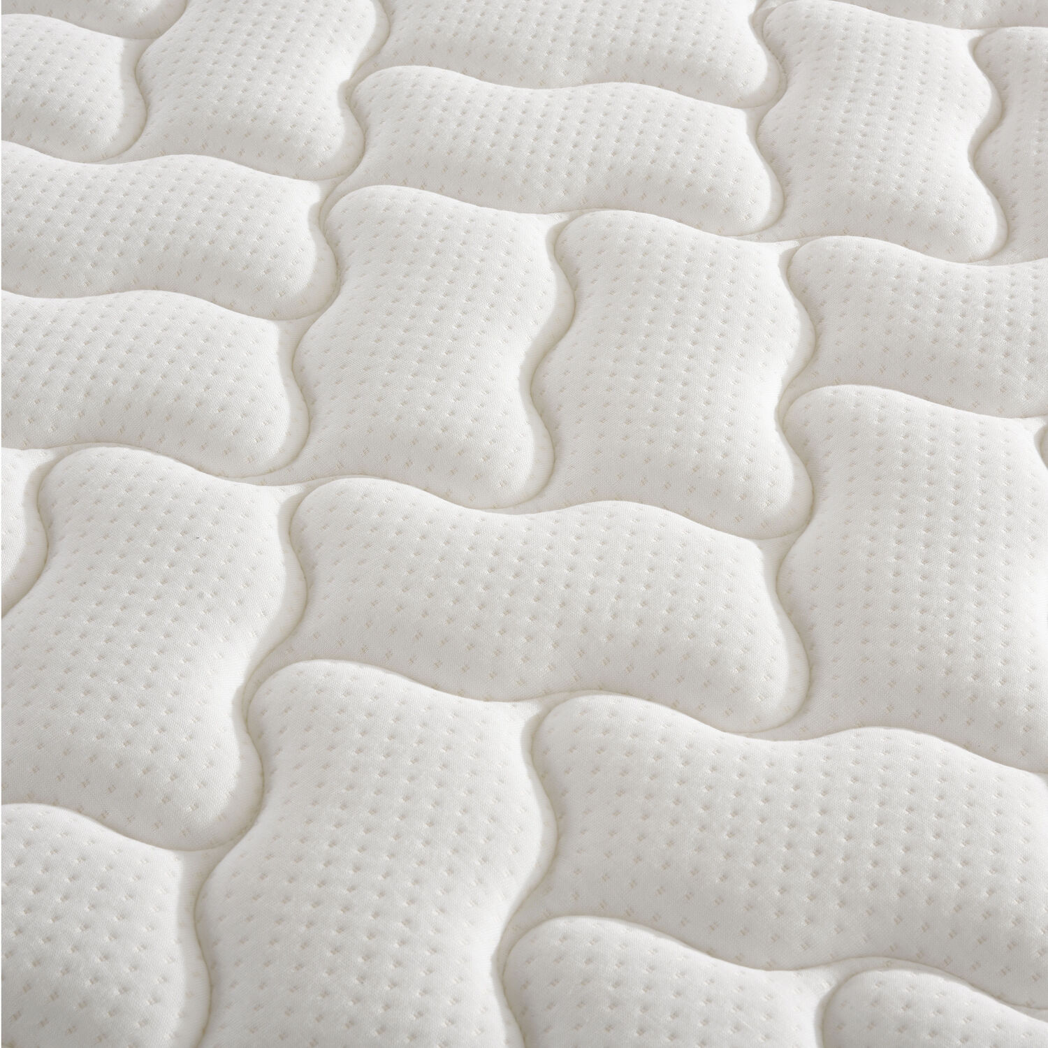 Cama Europea 2 Plazas Anatomic Base Normal + Respaldo Torino Chocolate