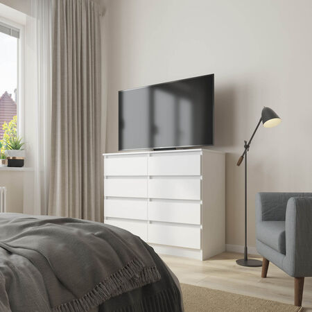 C&oacute;moda 8 Cajones Austria Blanca