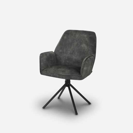 Comedor Florencia Gris + 6 Sillas Ottawa Gris
