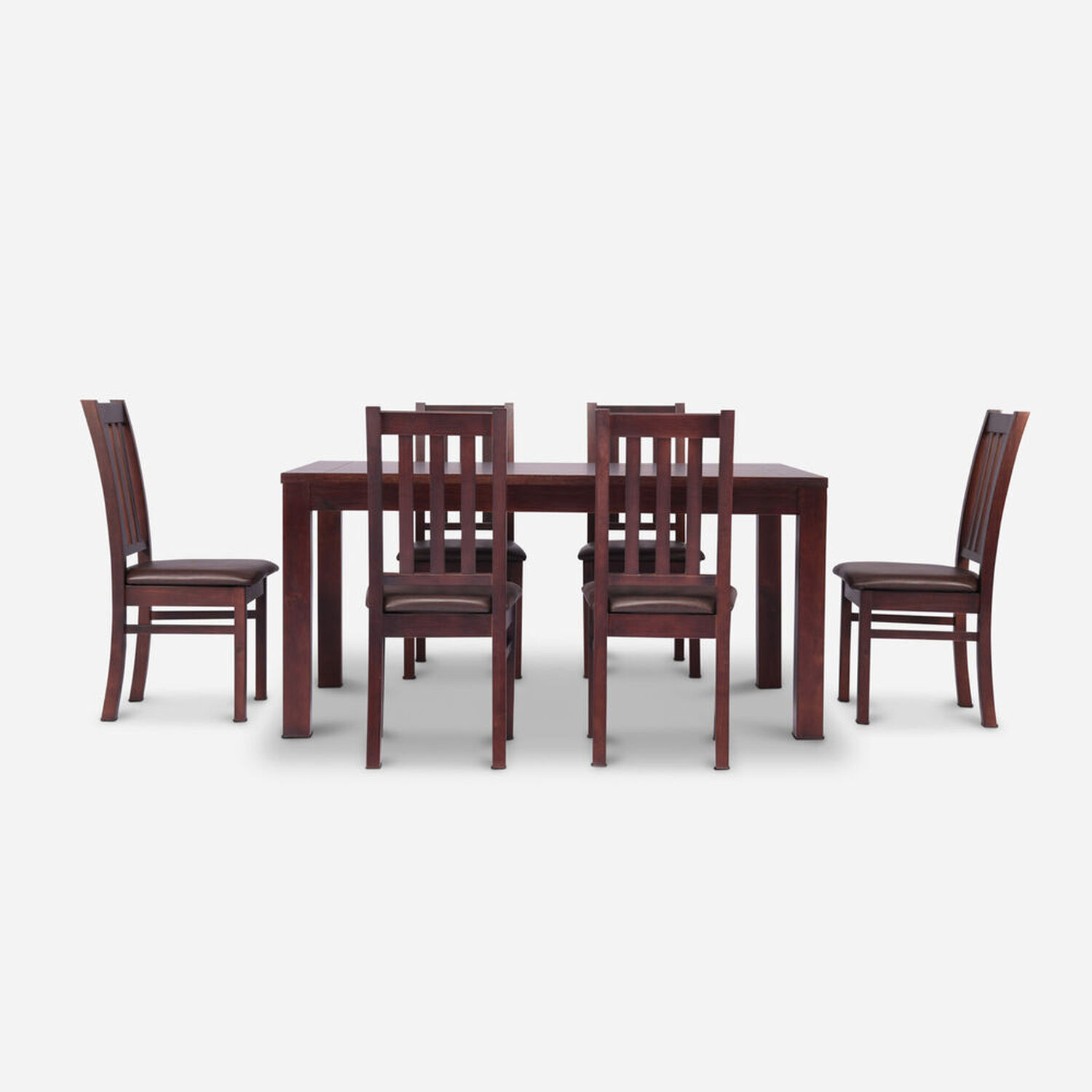 Comedor 6 Sillas &Ntilde;uble Negro