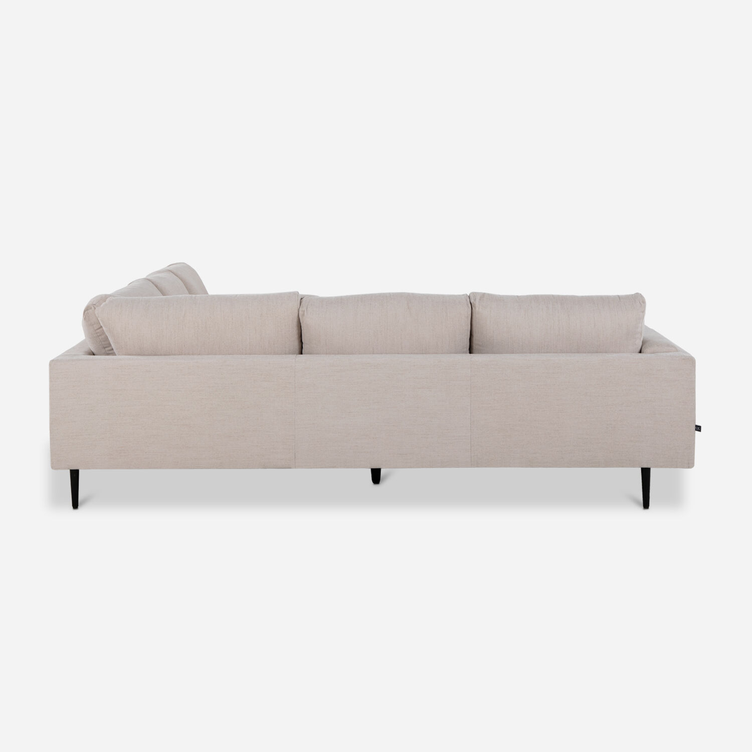 Sof&aacute; Seccional Esquinero Beige Mar&iacute;a Repreve