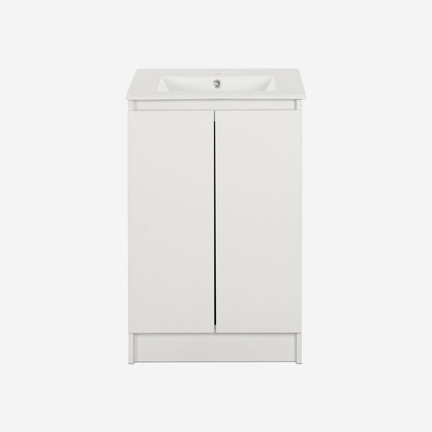 Vanitorio 2 Puertas Lisboa Blanco 50 Cm.