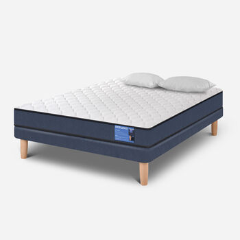 Cama Europea Full Excellence + Almohadas