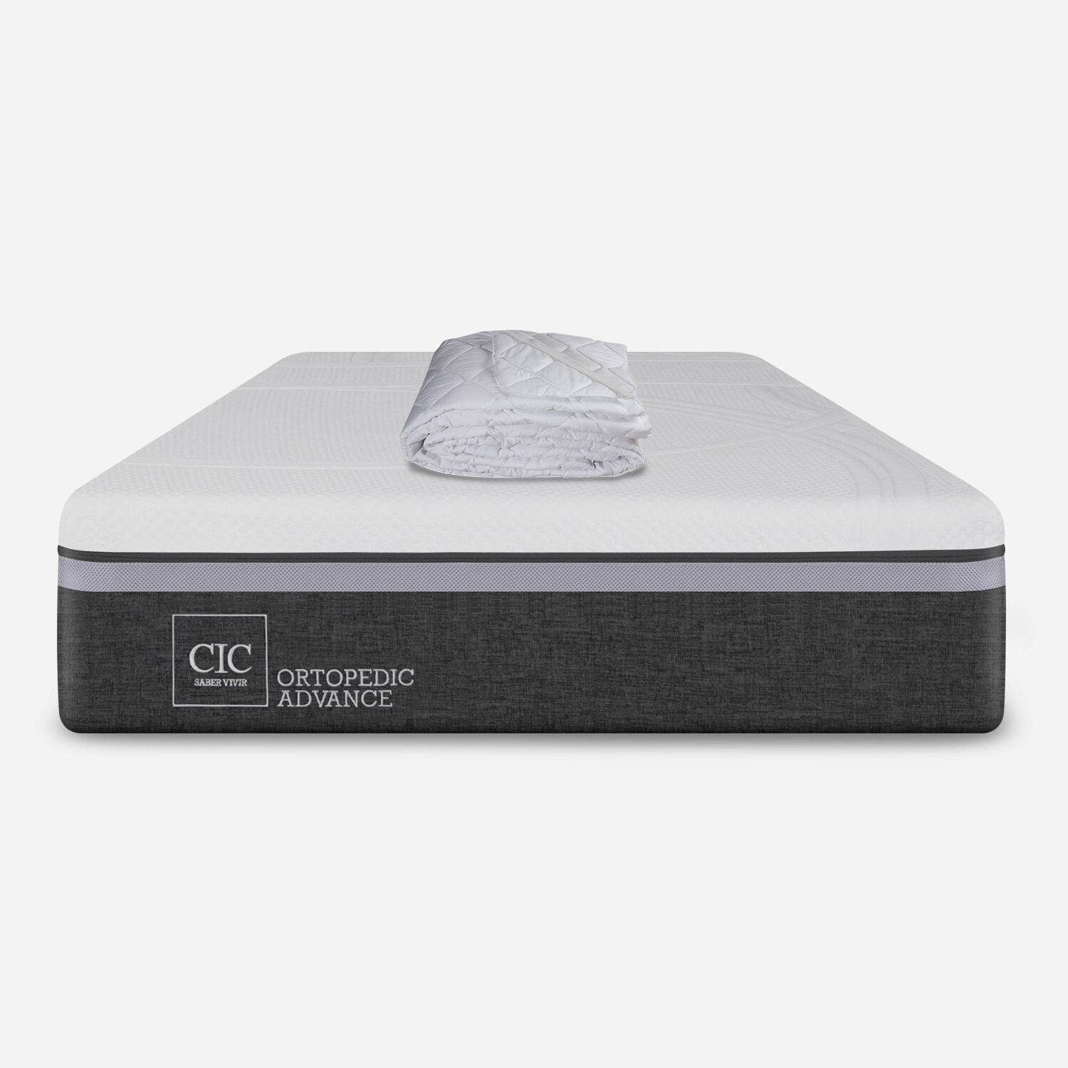 Colch&oacute;n 1,5 Plazas Ortopedic Advance 105x200 + Cubrecolch&oacute;n