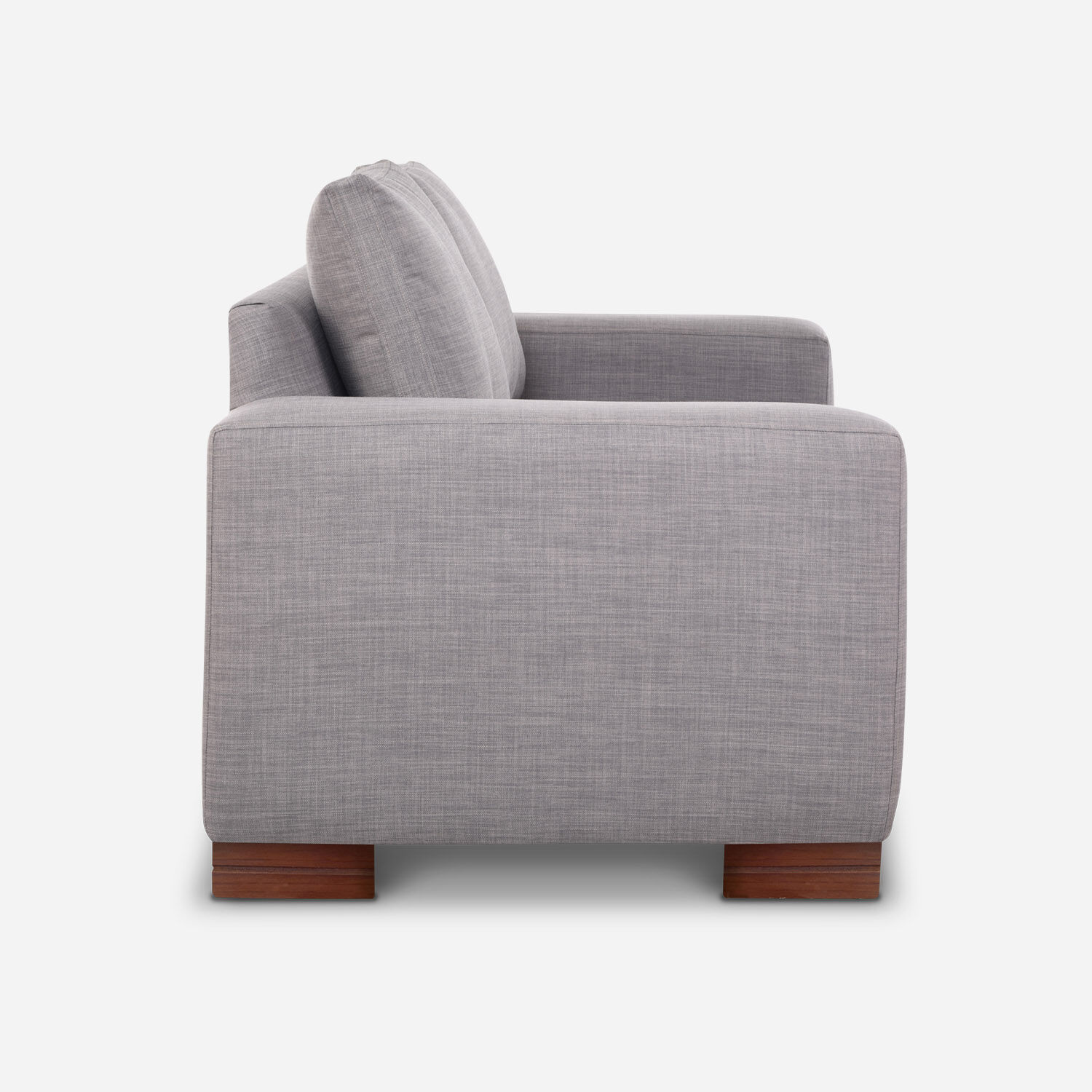 Sof&aacute; 3 Cuerpos Praga Gris Claro