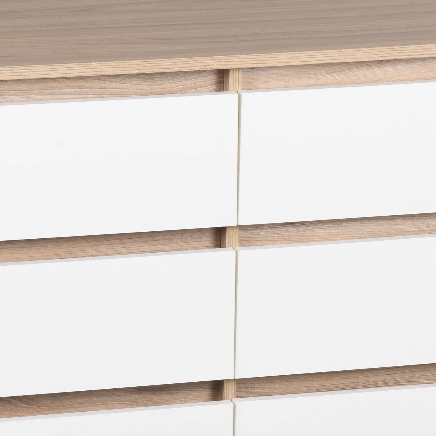 C&oacute;moda 8 Cajones Austria Olmo Blanco