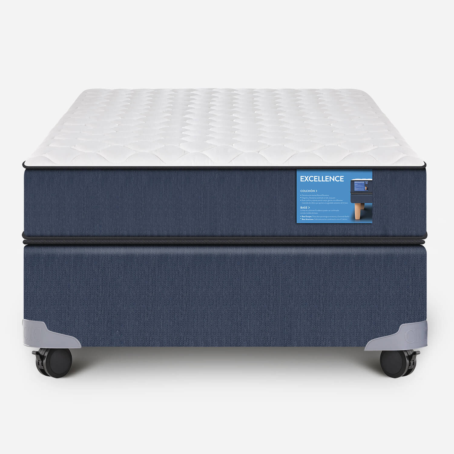 Cama Americana 1.5 Plazas Excellence