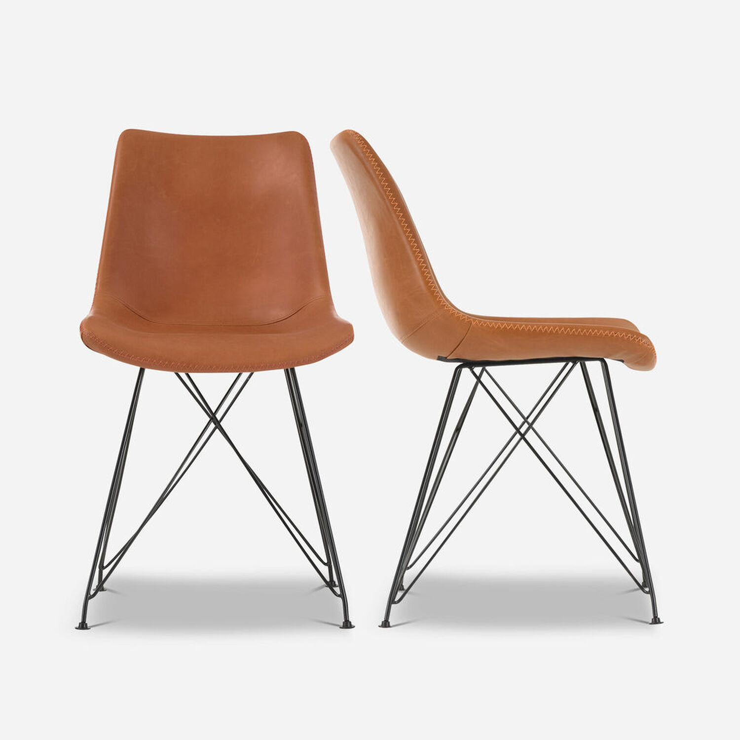 Par de Sillas Albany Caf&eacute;