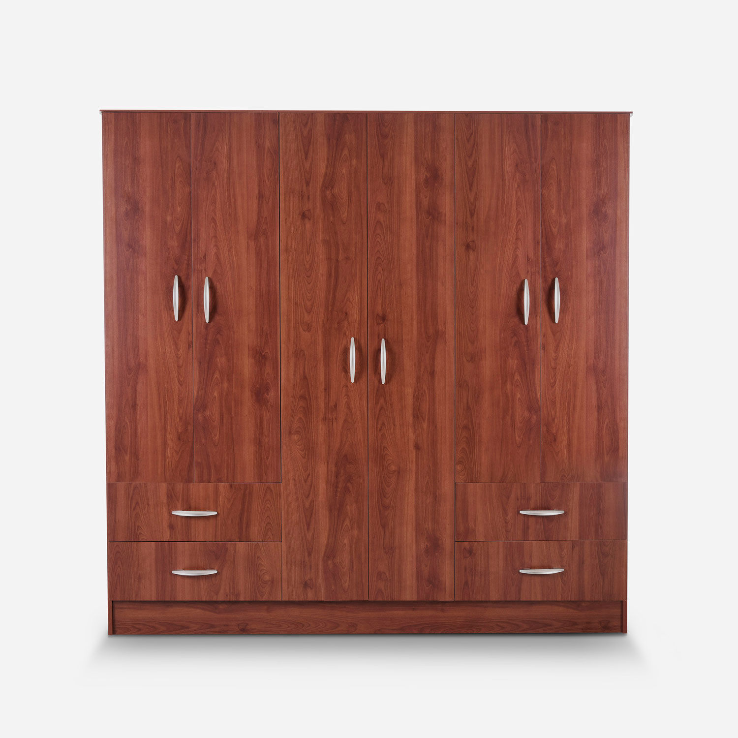 Cl&oacute;set 6 Puertas 4 Cajones Maipo Cerezo