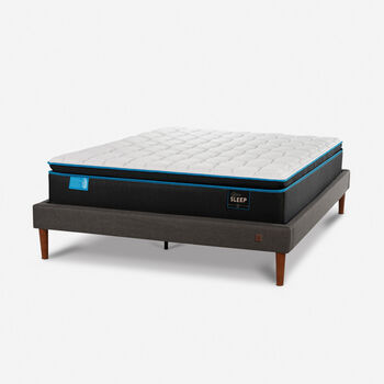 Cama Europea Curve 2 Plazas Green Sleep 