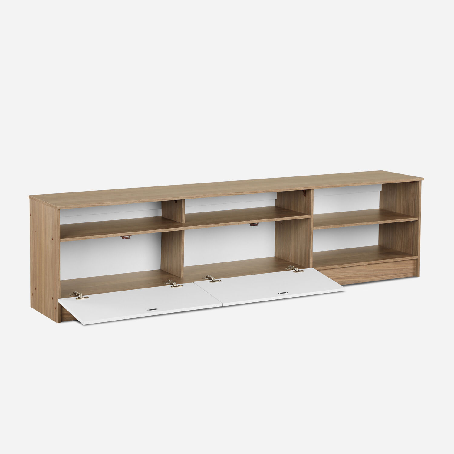 Rack Standford 2 Puertas 2 Repisas Bicolor
