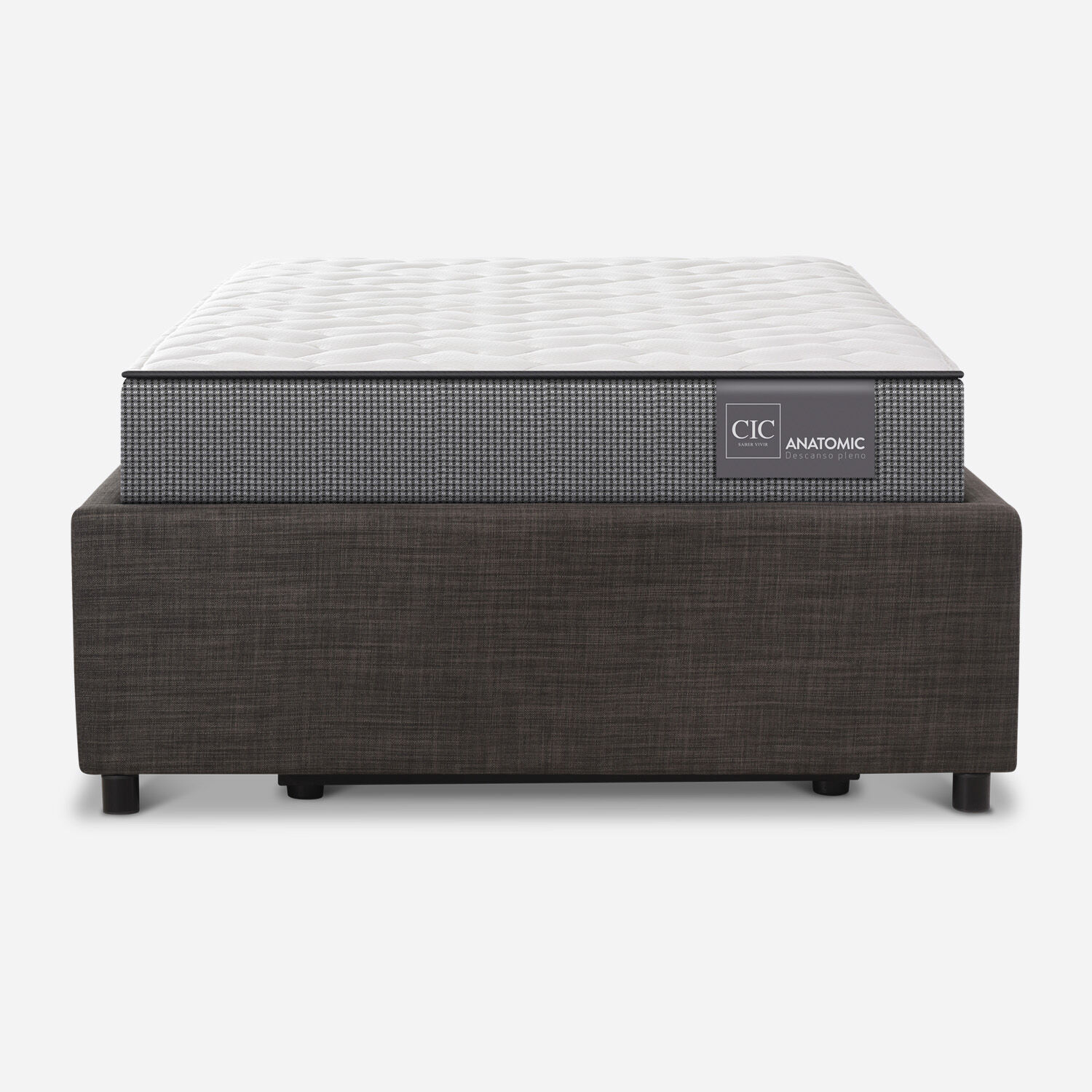 Cama Space Box 1,5 Plazas Anatomic