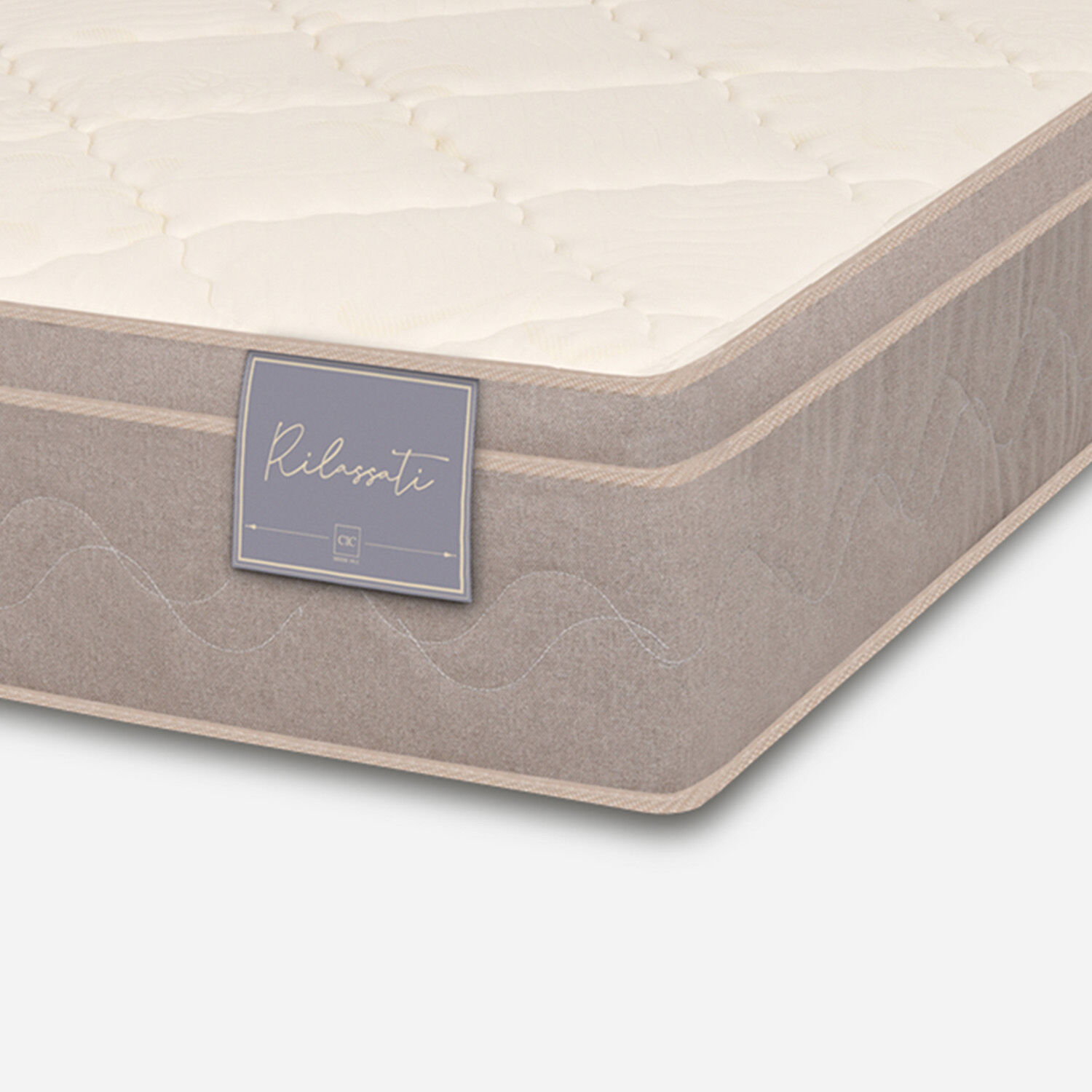 Colch&oacute;n 2 Plazas Rilassati 150x200 + Almohadas Viscoel&aacute;sticas