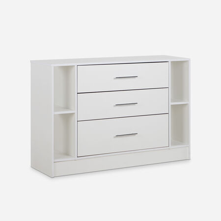 C&oacute;moda 3 Cajones Rigel Blanca