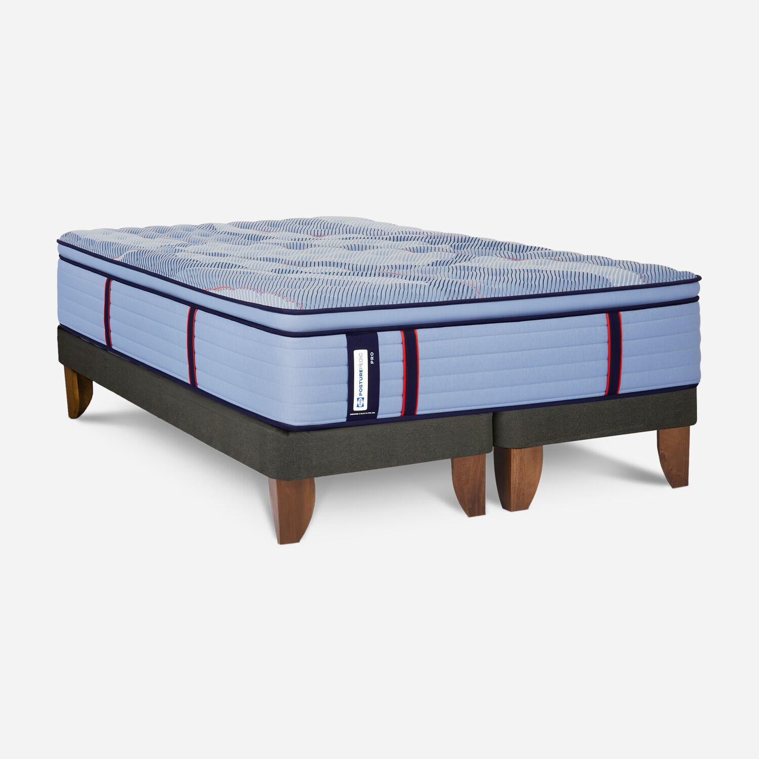 Cama Europea Posturepedic Pro 2 Plazas 150x200