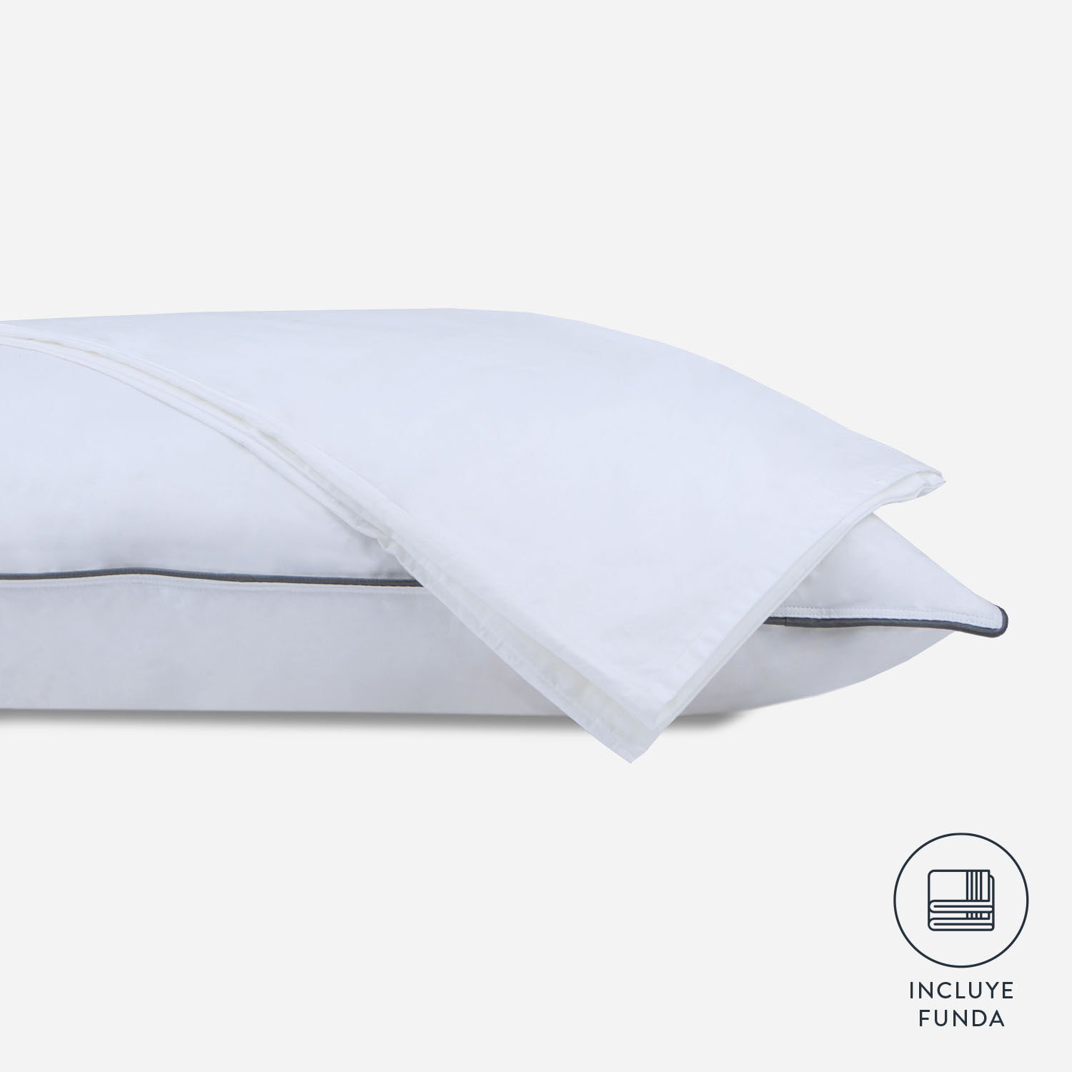 Pack 2 Almohadas Down Alternative Adapt Sleep 50 X 90 cm