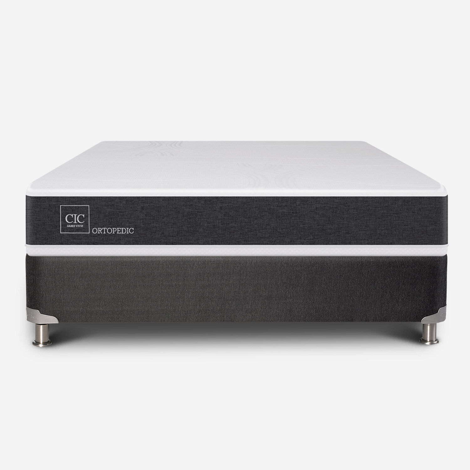 Box Spring 2 Plazas Ortopedic Base Normal 5 Zonas