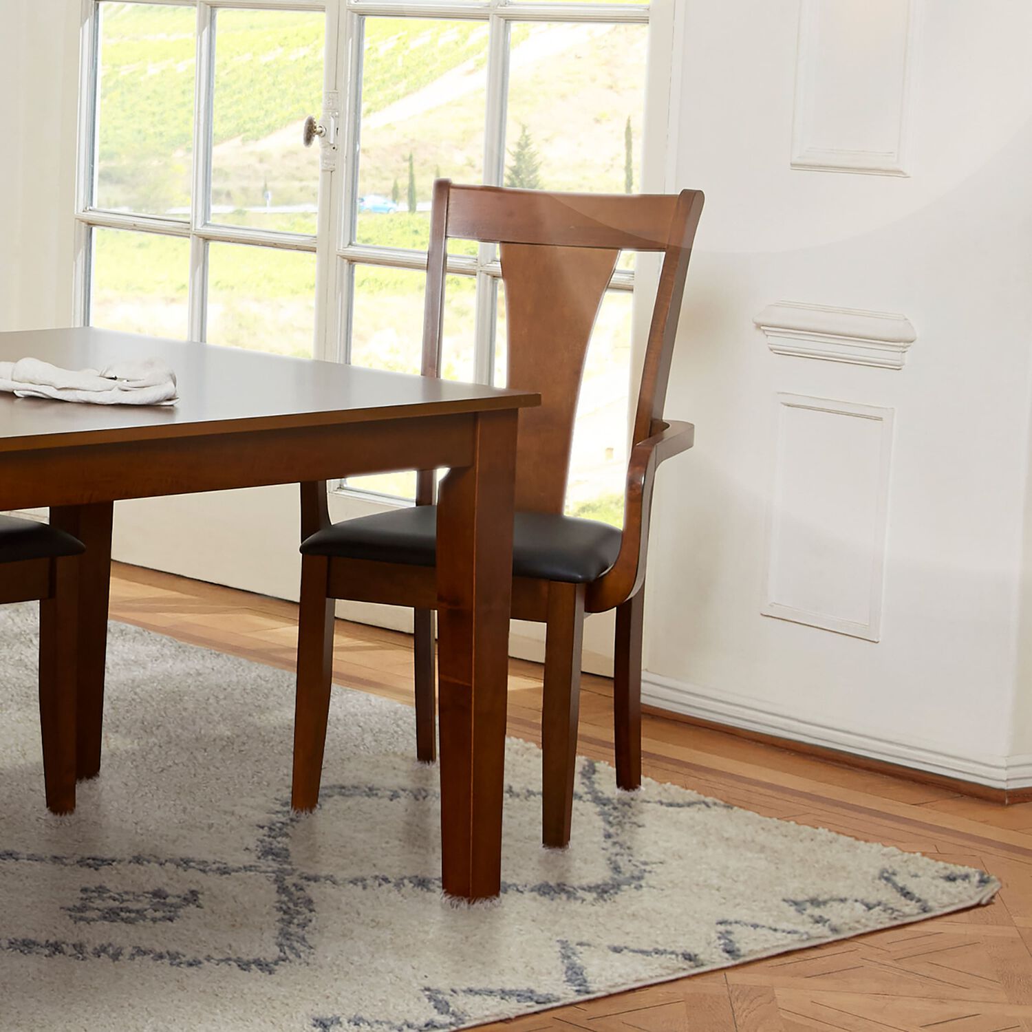 Comedor 4 Sillas 2 Sitiales Thomas
