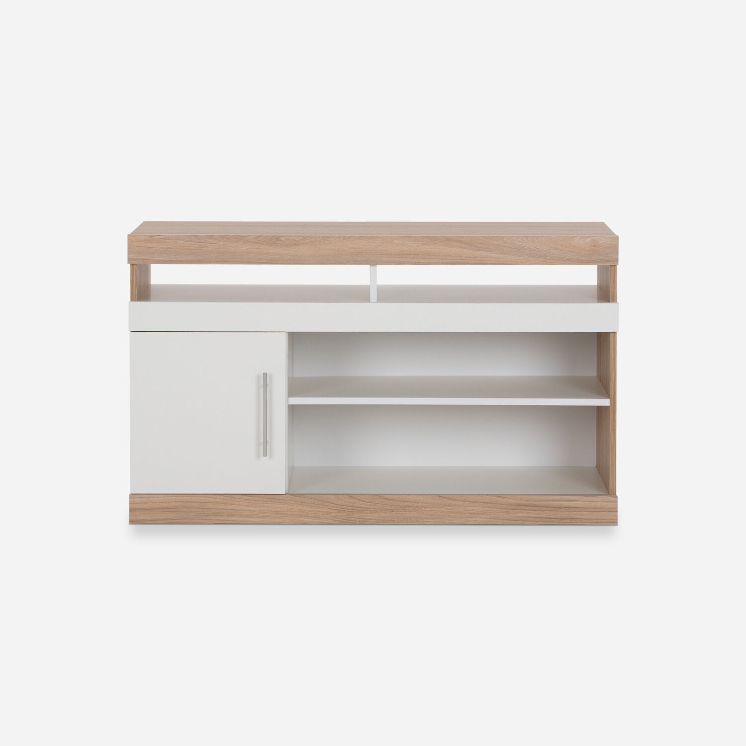 Rack Tv 43" 1 Puerta Olmo Blanco