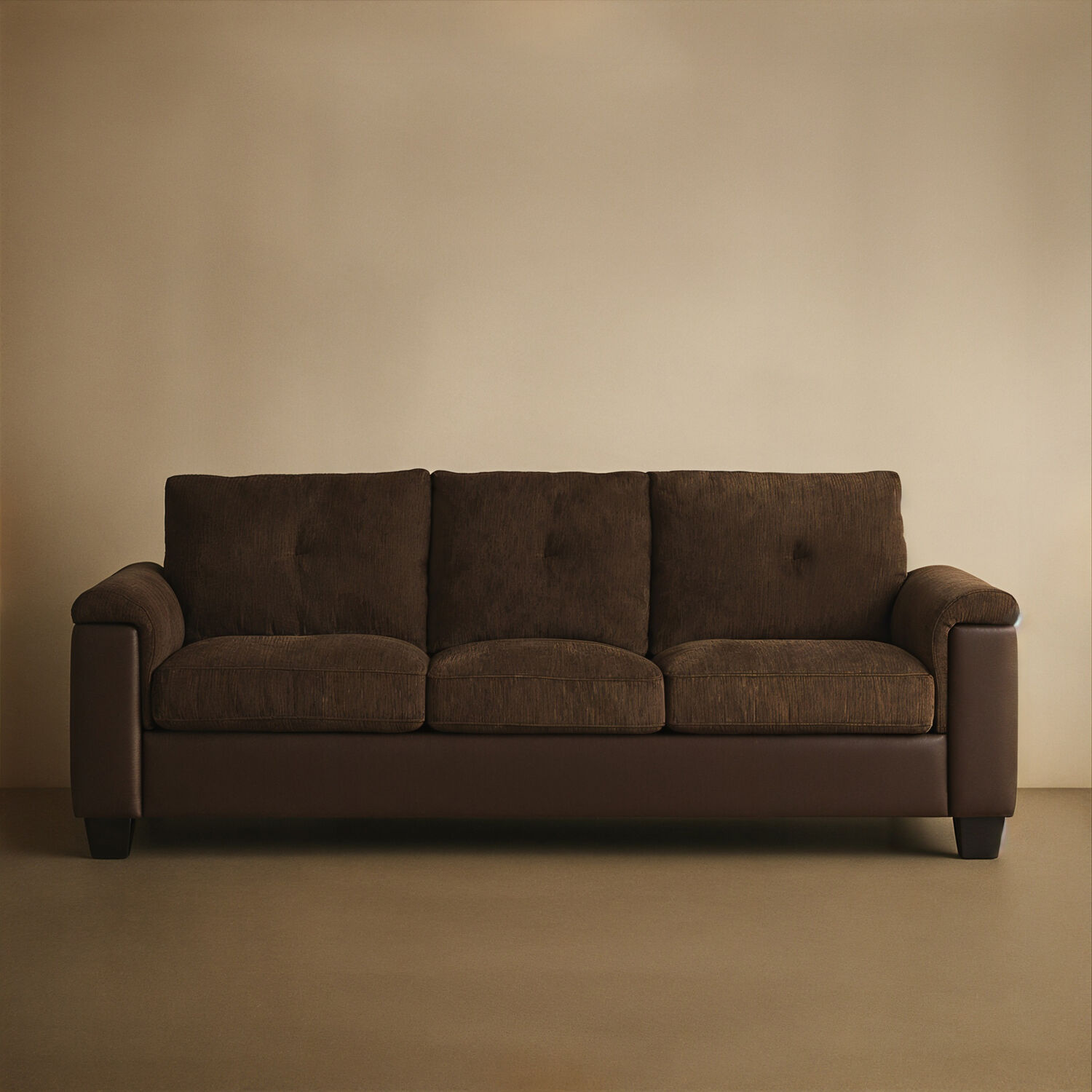Sof&aacute; 3 Cuerpos Cacao