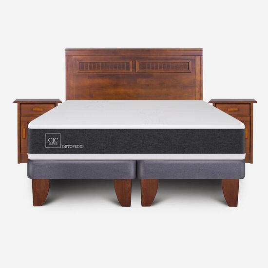 Cama Europea King Ortopedic + Set Milán