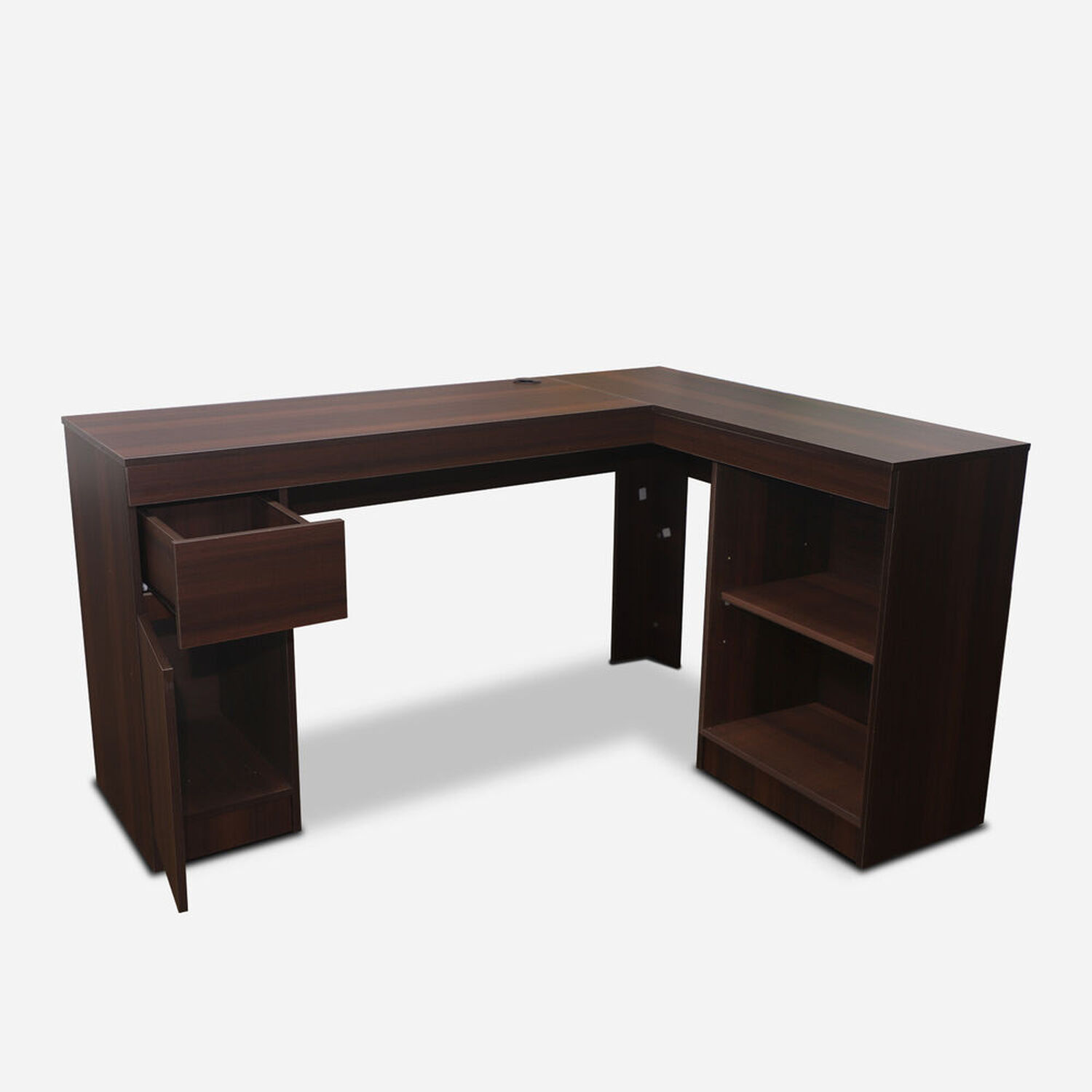 Escritorio Esquinero Chocolate Palermo