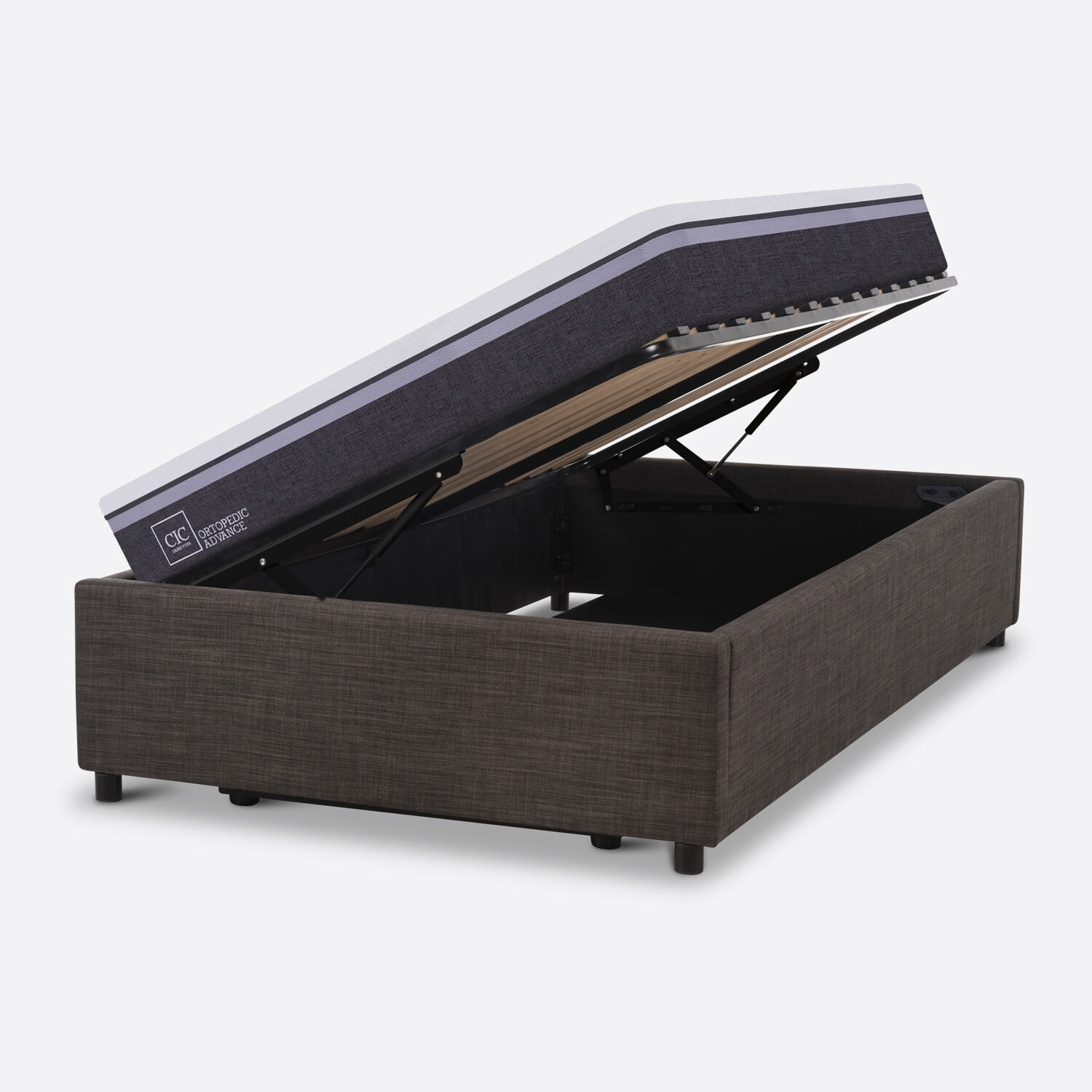 Cama Space Box 1,5 Plazas Ortopedic Advance