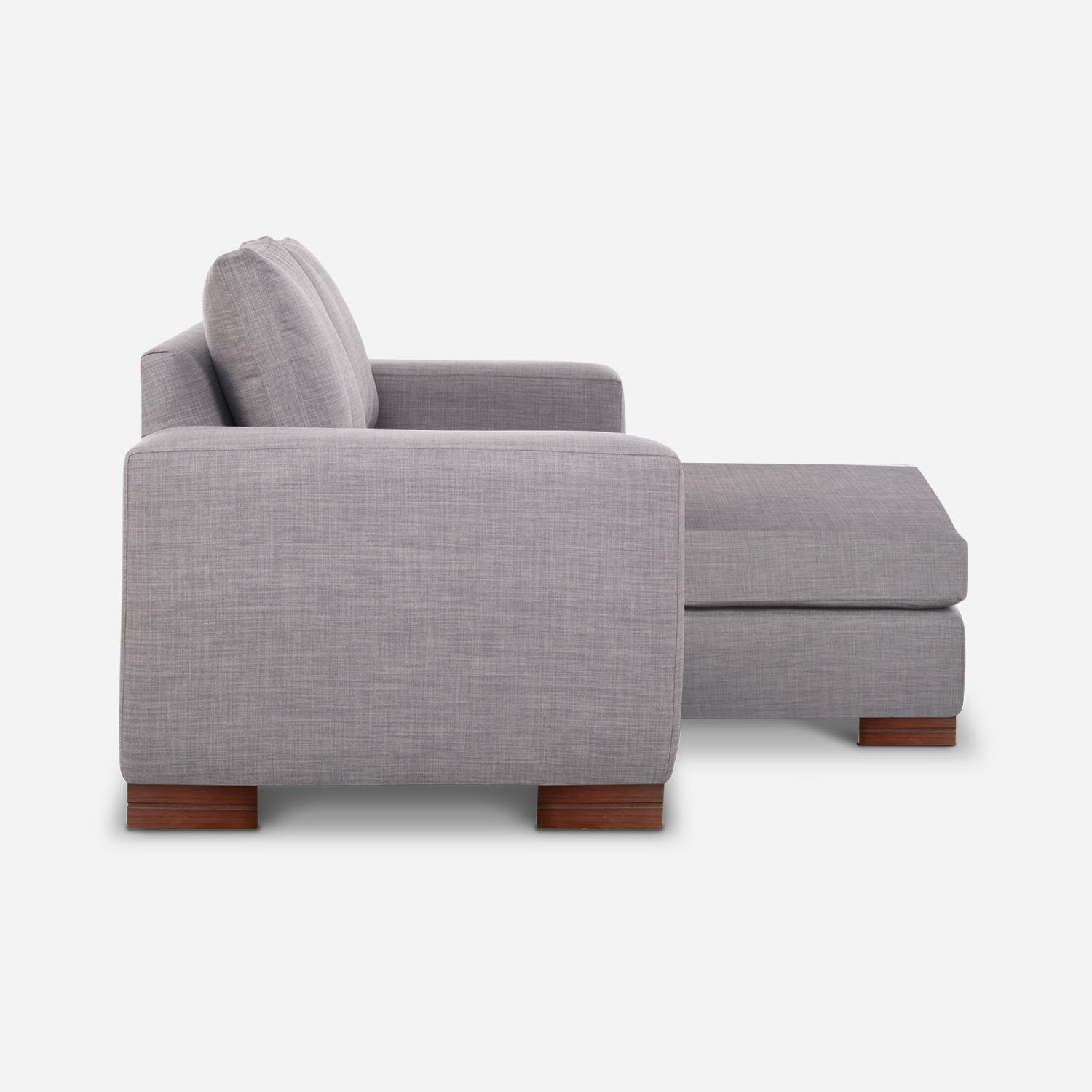 Sof&aacute; Seccional Derecho Praga Gris Claro