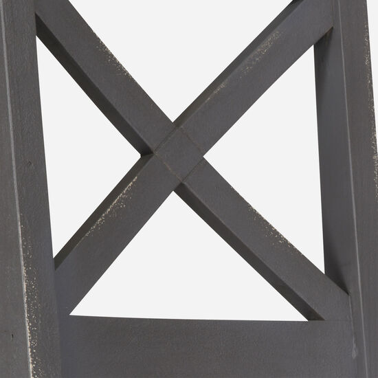 Comedor 6 Sillas 2 Sitiales Provenza Gris