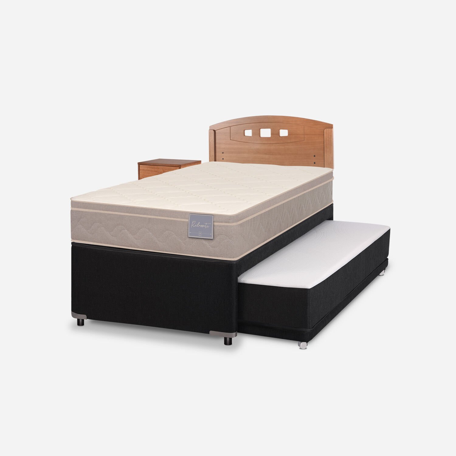 Cama Nido Div&aacute;n Rilassati + Set Gales