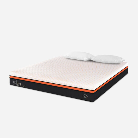 Colchón King Bee Comfort 180x200 + Almohadas Viscoelásticas