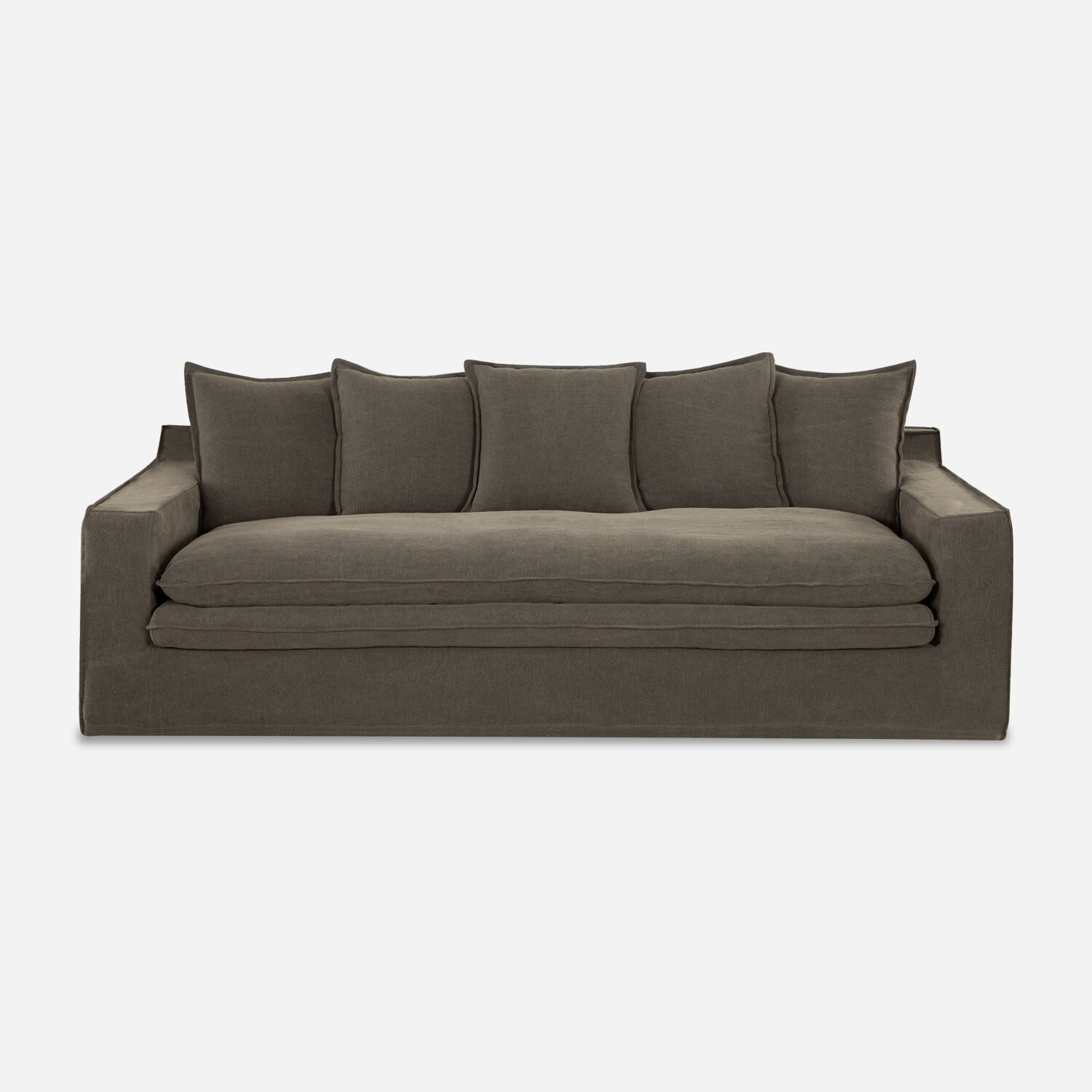 Sofá 3,5 Cuerpos Helsinki Gris | CIC