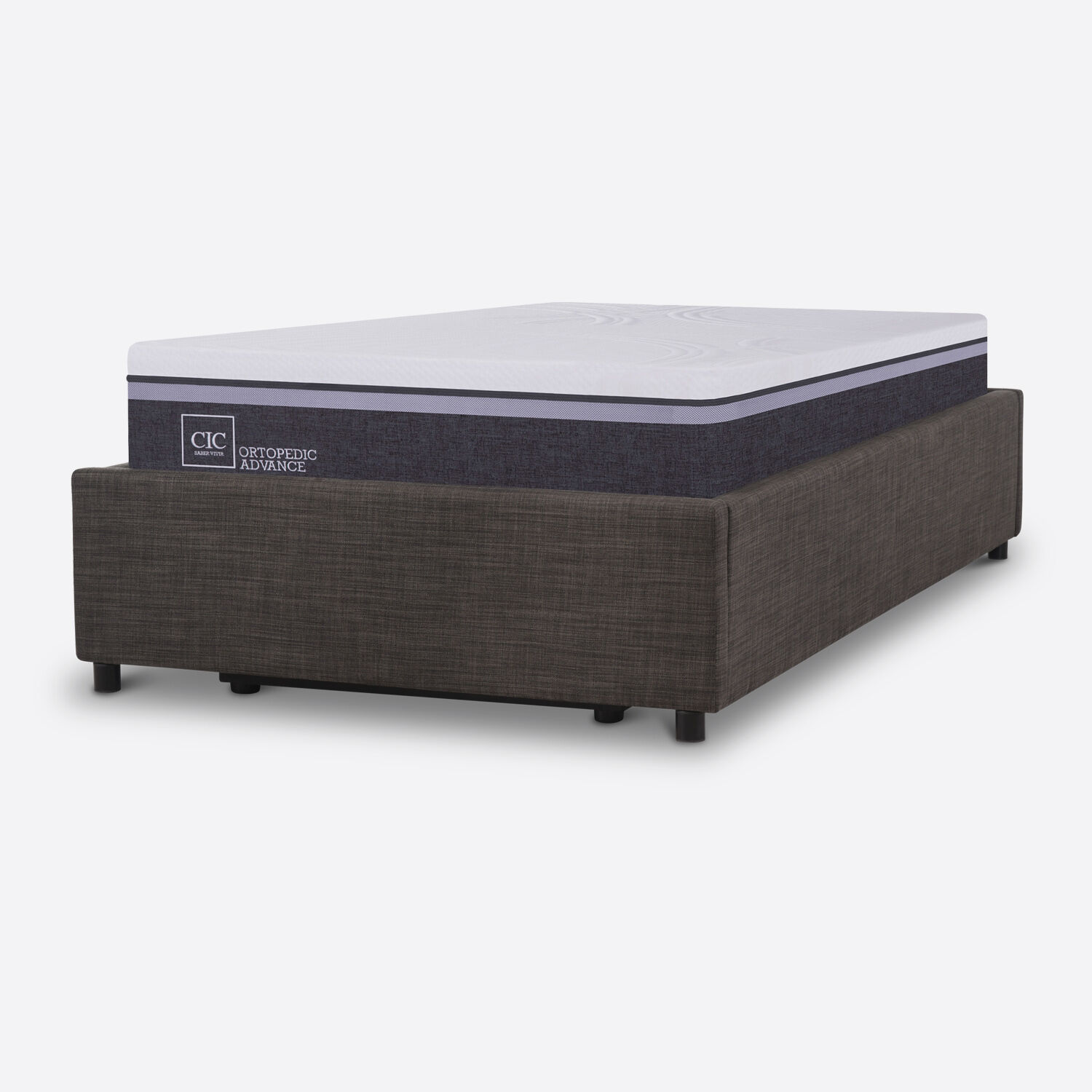 Cama Space Box 1,5 Plazas Ortopedic Advance