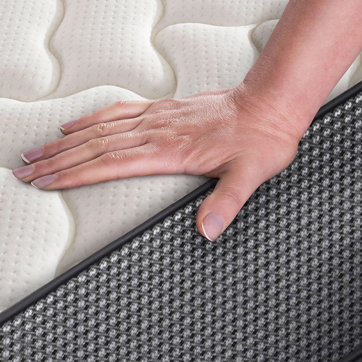 Cama Europea 1,5 Plazas Anatomic + Set Tigris