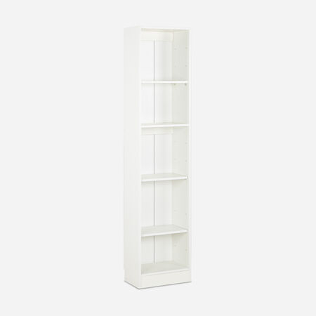 Librero 4 Repisas Mosc&uacute; Blanco  40x180