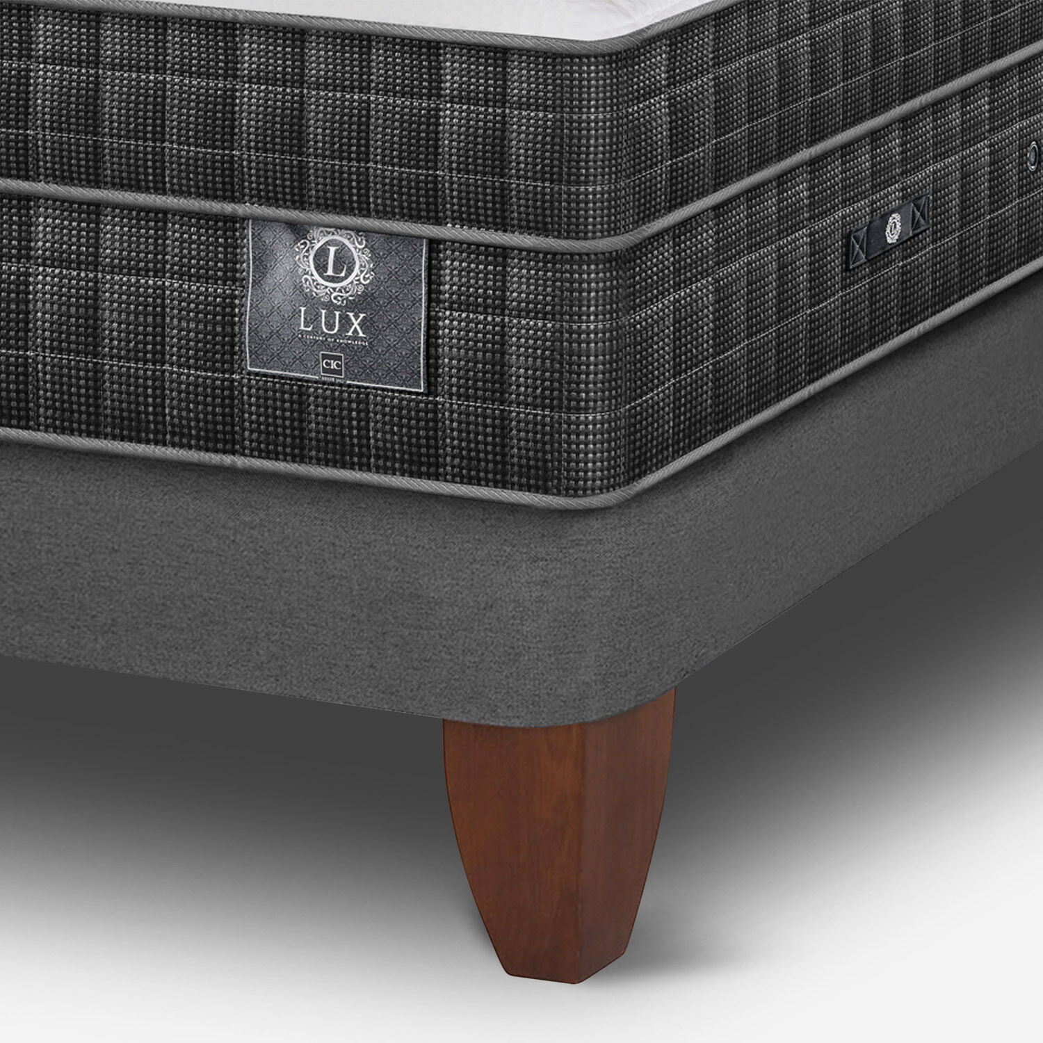 Cama Europea King Lux + Set Monterrey
