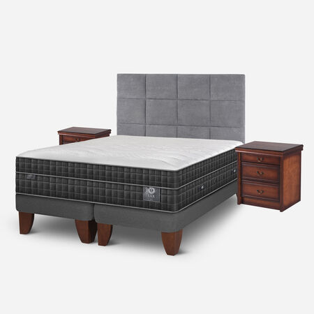 Cama Europea Super King Lux + Set T&aacute;mesis