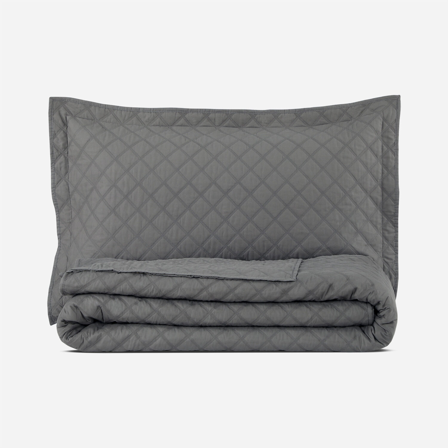 Quilt King Polycotton Gris